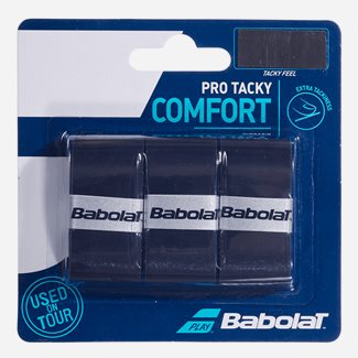 Babolat Pro Tacky Black 3-Pack, Tennis grepplinda