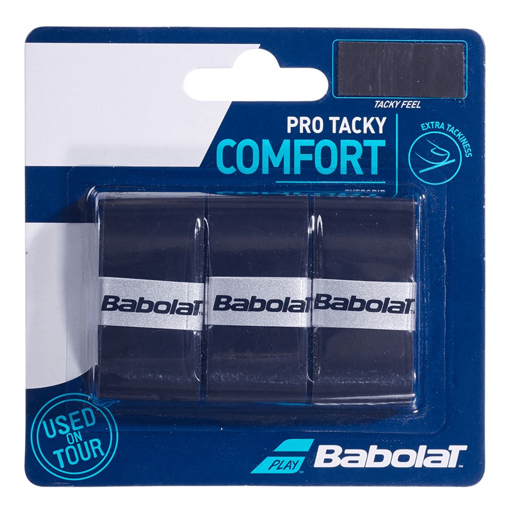 Babolat Pro Tacky Black 3-Pack Tennis grepplinda