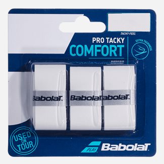 Babolat Pro Tacky White 3-Pack, Tennis greptape