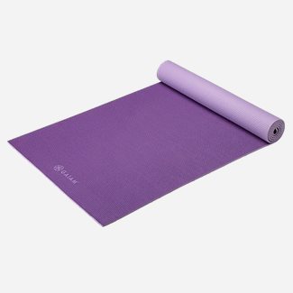 Gaiam Plum Jam 2-Color Yoga Mat 6mm Premium, Yogamattor