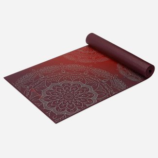 Gaiam Metallic Sunset Yoga Mat 6mm Premium Metallic, Yogamattor