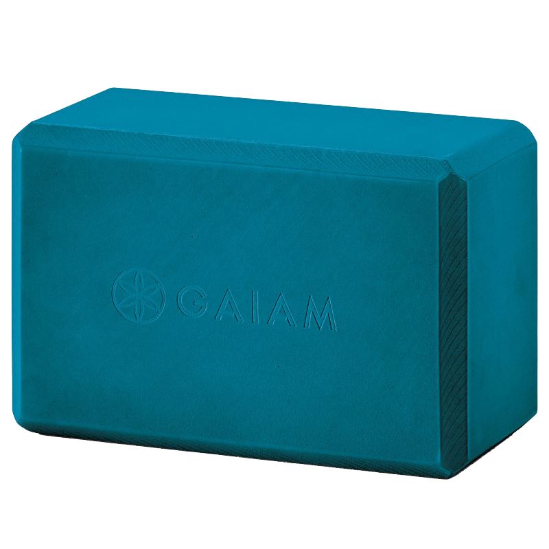 Gaiam Blue Teal Block, Yoga block