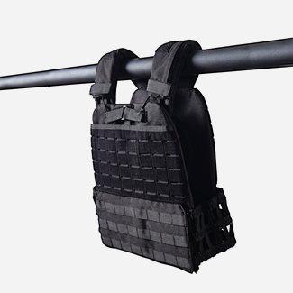 Kraftmark Tactical Viktväst Black 9 kg, Viktväst