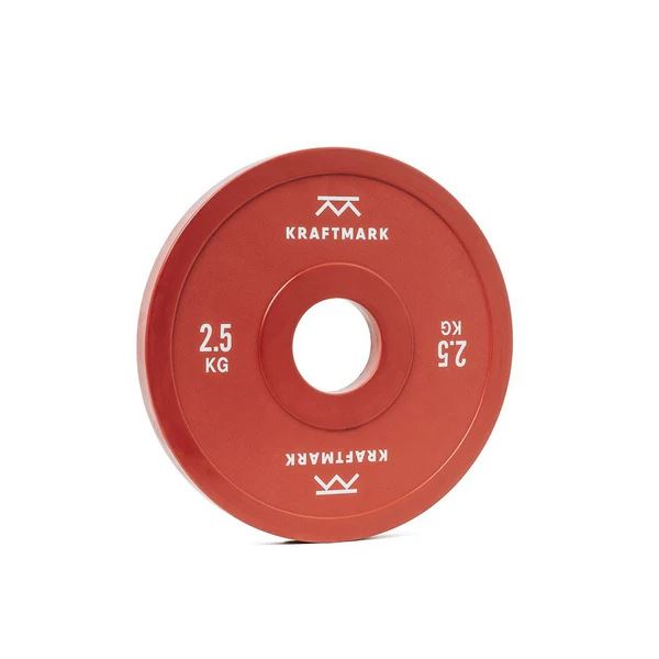 Kraftmark Internationella 50 mm Change Plates, Viktskivor gummerade | Offcourt - Hemmaträning - Viktskivor - Viktskivor Gummerade | Padelspecialisterna
