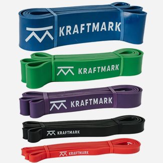 Kraftmark Gummiband For Träning, Powerband & Mini band