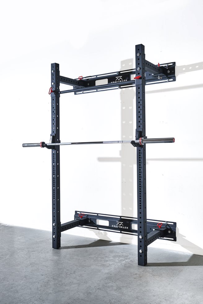 Kraftmark Treningsstativ - Fold Back Squat Rack - Kraftmark