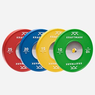 Kraftmark International Weighted Competition Bumpers 140 kg