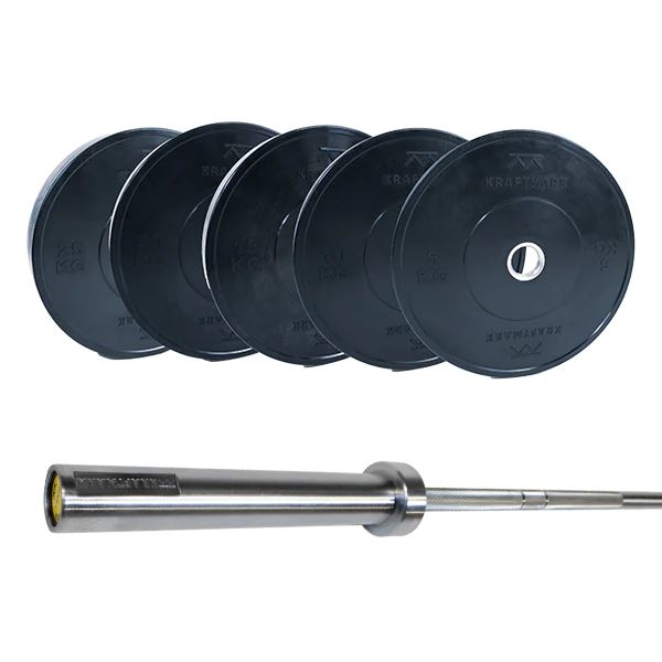 Kraftmark International Weight Bumper Basic + barbell Basic