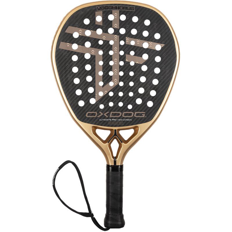 Oxdog Ultimate PRO Hes-Carbon Silentspeed 3D DM Padelracket