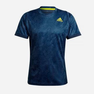 Adidas Freelift Printed Primeblue Tee, Padel og tennis T-shirt herrer