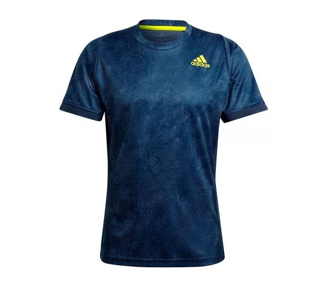 Adidas Freelift Printed Primeblue Tee, Padel- og tennis T-skjorte herre