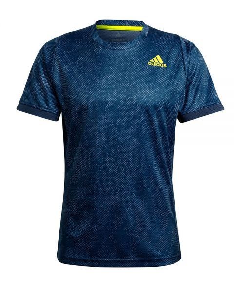 Adidas Freelift Printed Primeblue Tee Miesten padel ja tennis T-paita