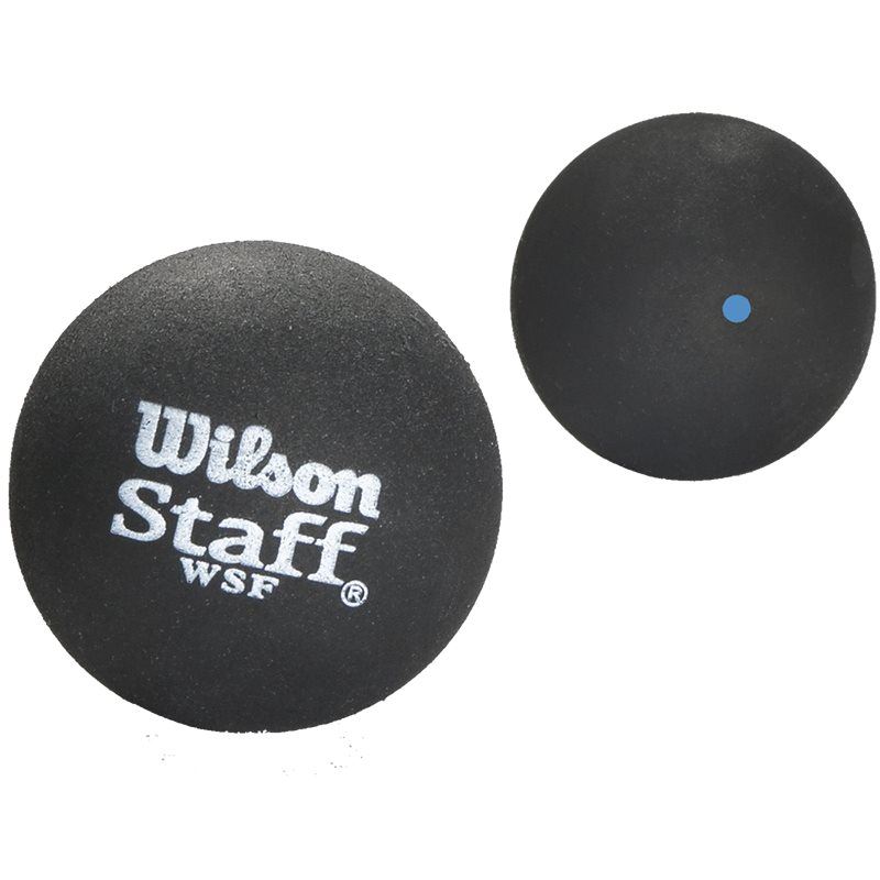 Wilson Staff Squash 2 Ball Blue Dot, Squashbollar