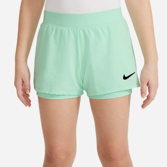 Nike Court Dri-Fit Victory Girls Tennis Shorts Green, Padel- och tennisshorts tjej