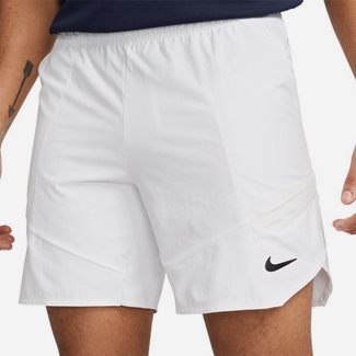 Nike Court Dri-Fit Advantage 7" White, Padel- och tennisshorts herr