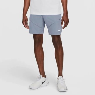 Nike Court Dri Fit Advantage 9 Inch Short Grey, Padel- och tennisshorts herr