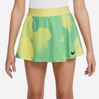 Nike Court Dri-Fit Victory Girls Printed, Padel og tennis nederdel pige