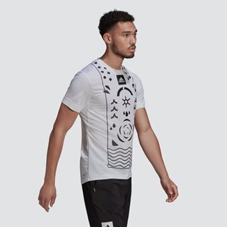 Adidas Paris Freelift Tee Hrdy White, Padel- och tennis T-shirt herr