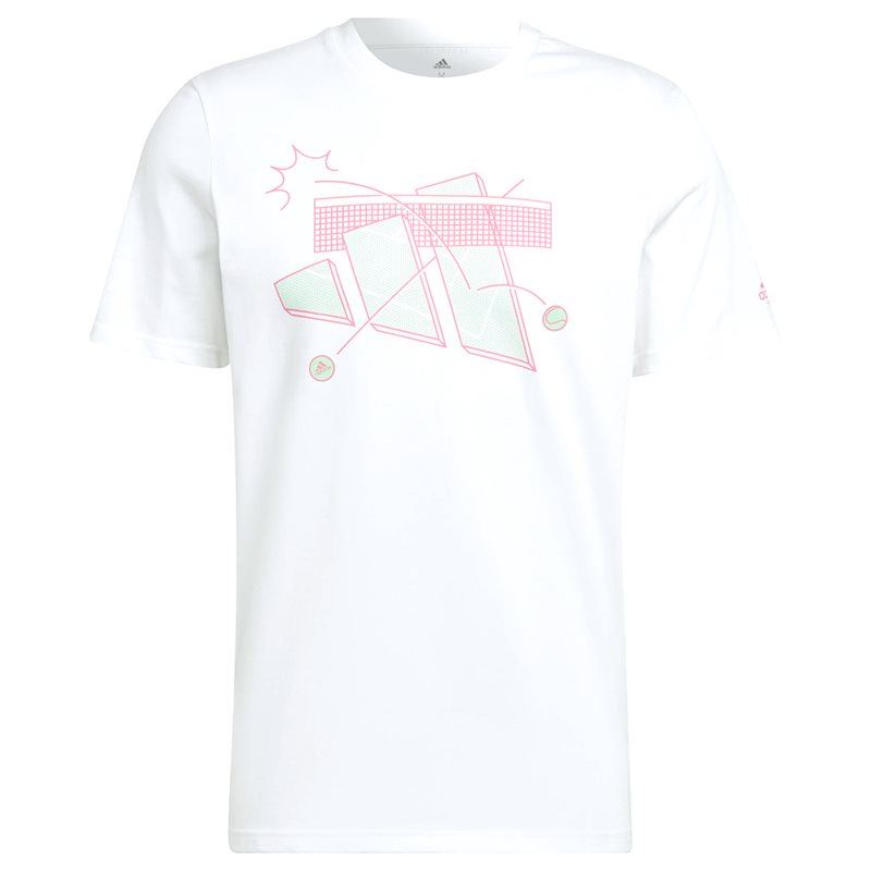 Adidas Aeroready Tennis Graphic Tee, Padel- och tennis T-shirt herr