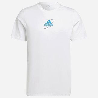 Adidas Thiem Graphic Tee, Padel og tennis T-shirt herrer