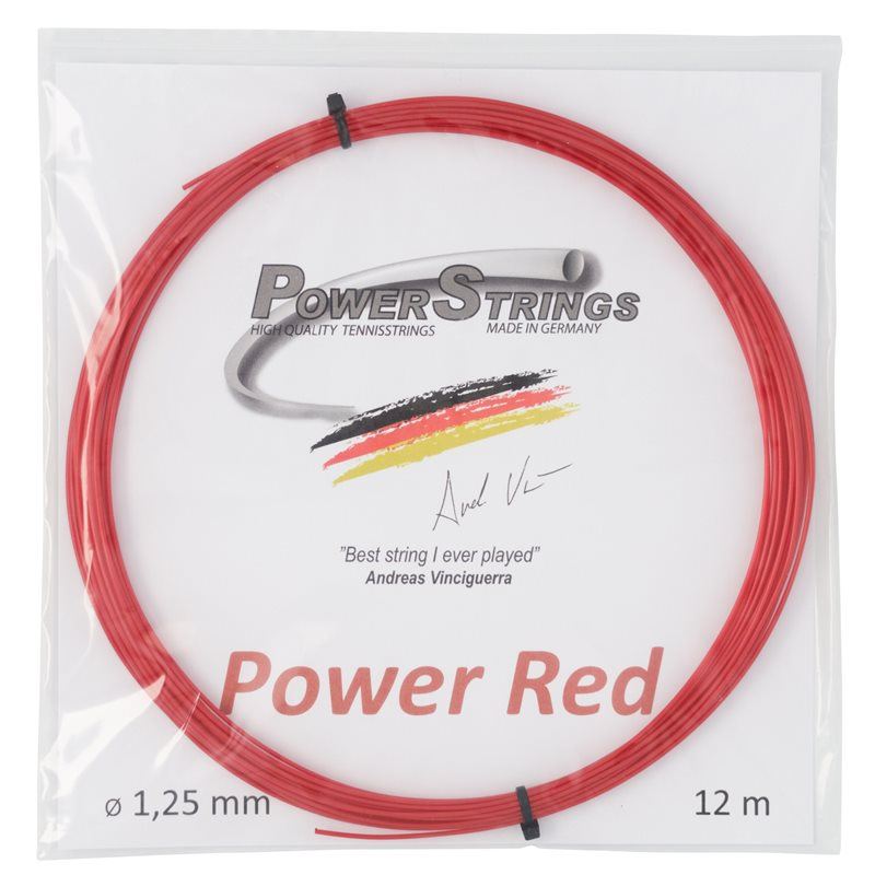 Power Strings Power Red 12 M Tennis senori