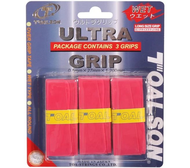 Toalson Ultra Grip 3-Pack, Padel grepplindor