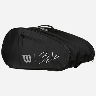Wilson Bela Super Tour Bag Padel Black, Padellaukut