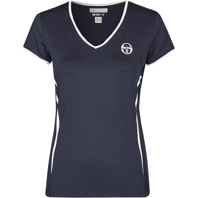 Sergio Tacchini Eva T-Shirt, Padel- og tennis T-skjorte dame