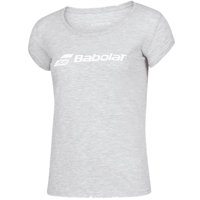 Babolat Exercise Tee Grey, Padel- och tennis T-shirt dam