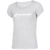 Babolat Exercise Tee Grey, Padel- och tennis T-shirt dam