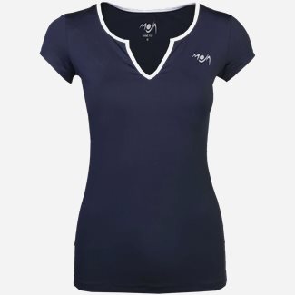 Moja Game Top Svart/Hvitt, Padel- og tennis T-skjorte dame