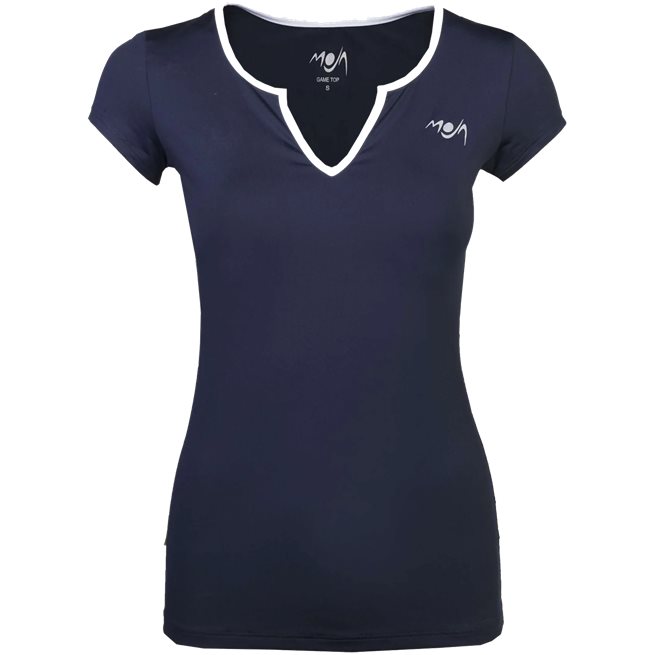 Moja Game Top Svart/Vit, Padel- och tennis T-shirt dam