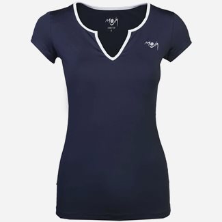 Moja Game Top Mørk blå/hvit, Padel- og tennis T-skjorte dame