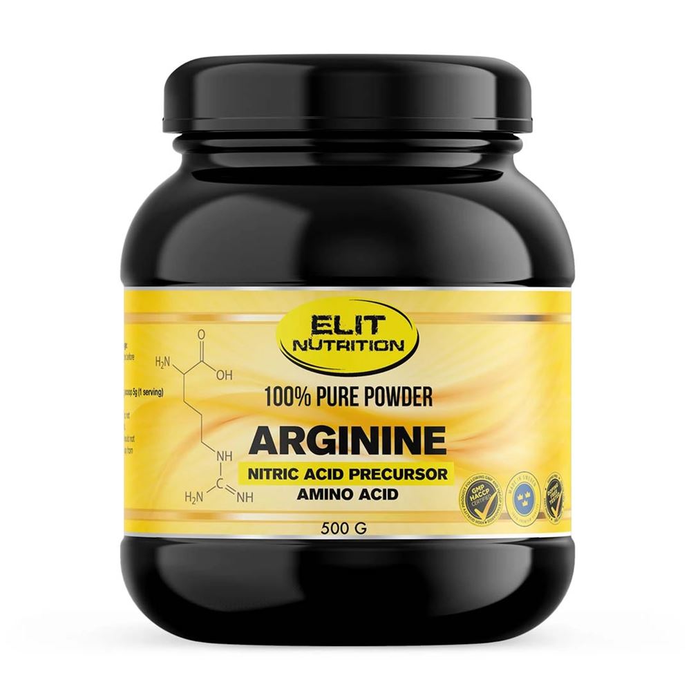Elit Nutrition 100% Pure L-arginine 500 g Aminosyror