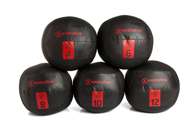 K-Well Treningsballer - Medisinball / Wallball Executive Line