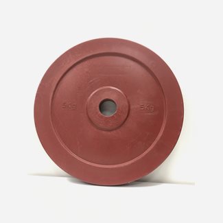 Hatlex Technique Plates 5 kg Red, Viktskivor Plast