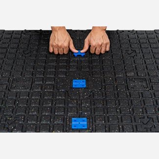 Stockz Fitness Tile Connector Coronies Blue Plastic