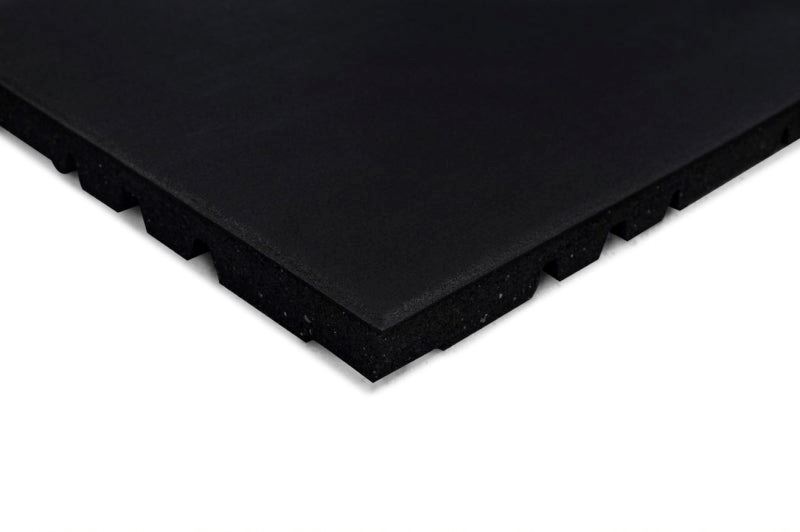 Stockz Fitness Tile Connect Black 40mm 0,5X1M 2mm Top Lager Gymgolv