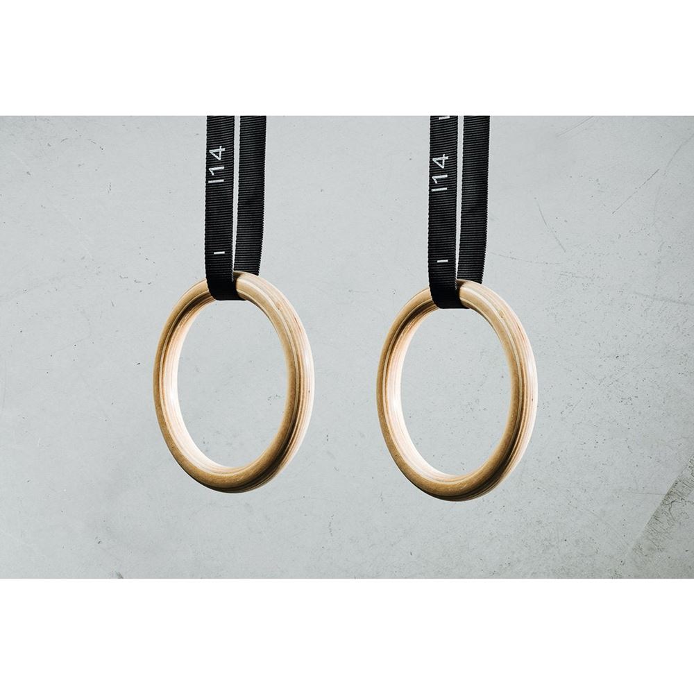Kraftmark Wooden gym ring pair (vm used)