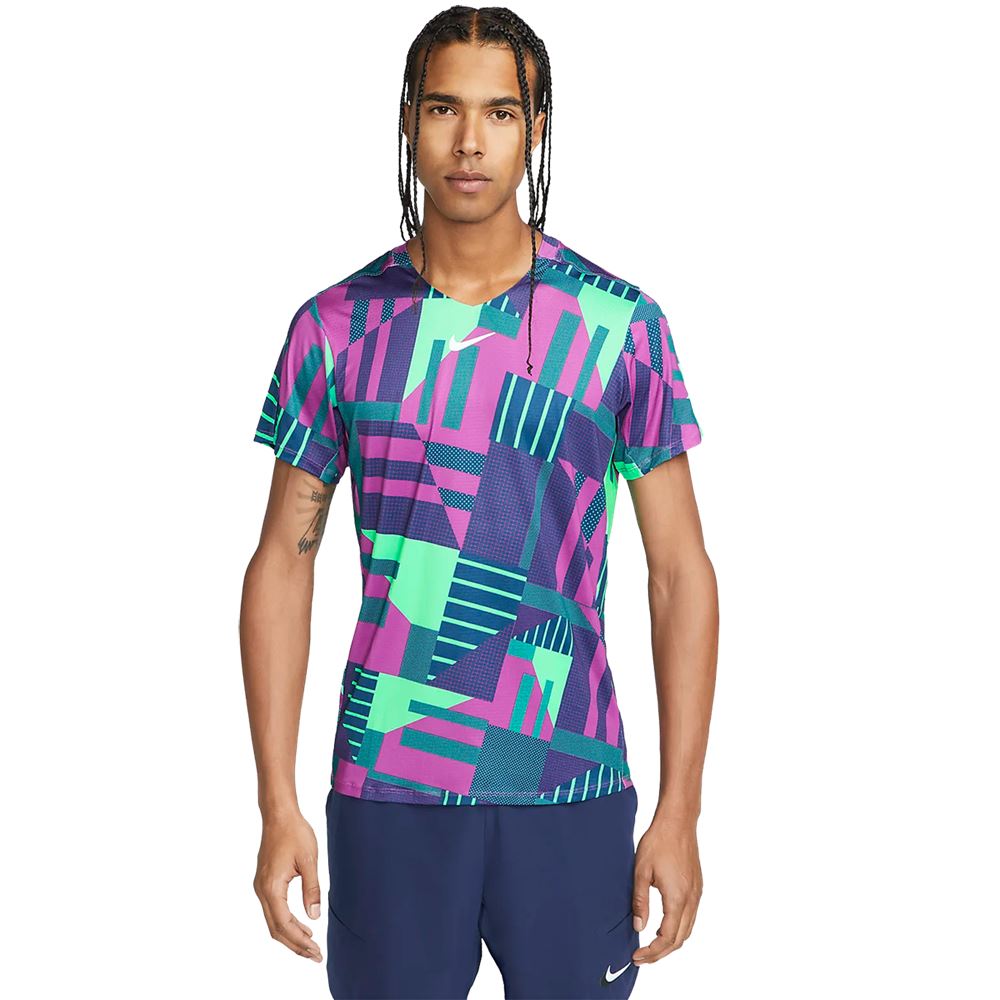 Nike Dri-FIT Advantage Logo T-Shirt Padel- och tennis T-shirt herr