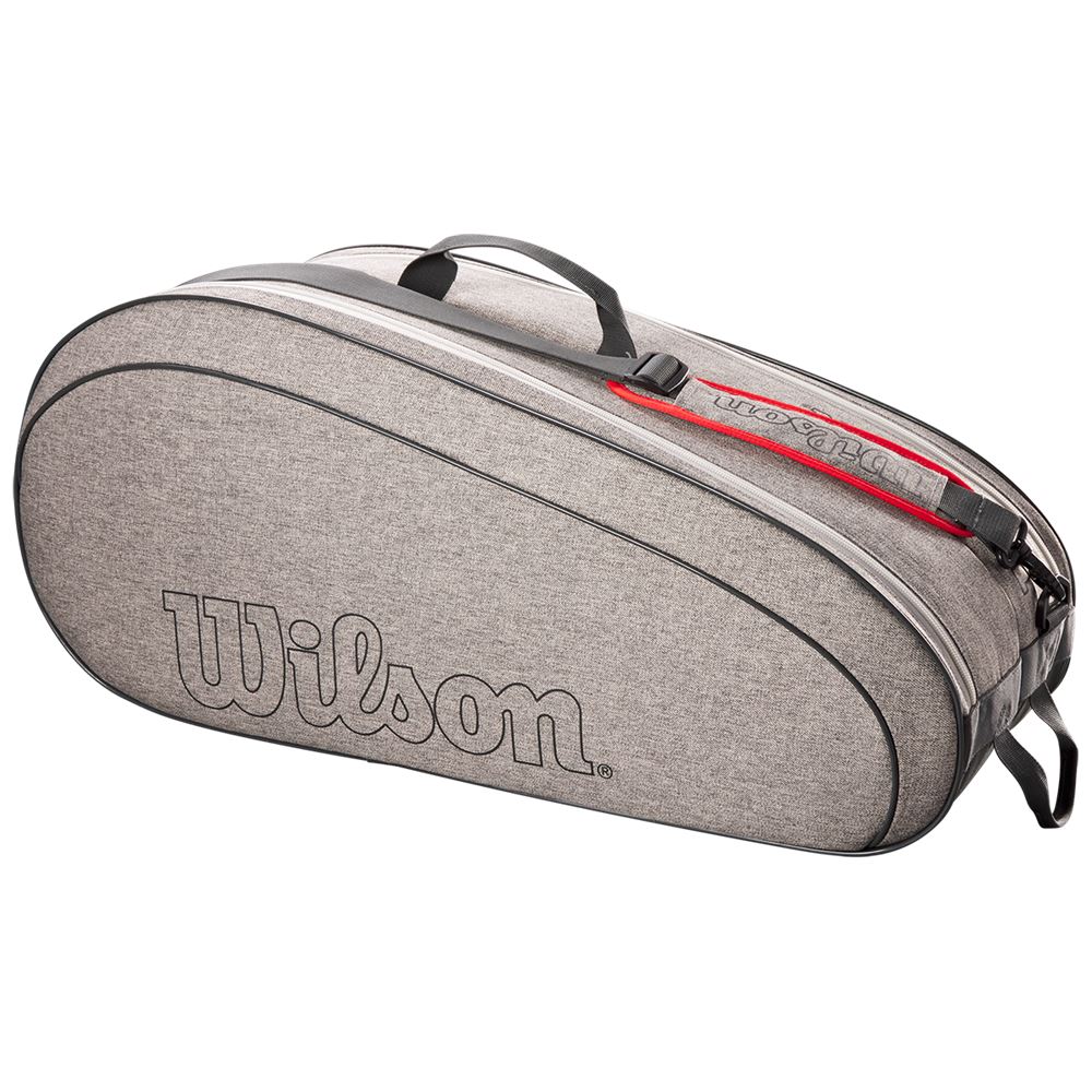 Wilson Team 6 PK Heather Grey Tennislaukut