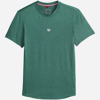 Wilson Everyday Performance Field Green, Padel- och tennis T-shirt herr