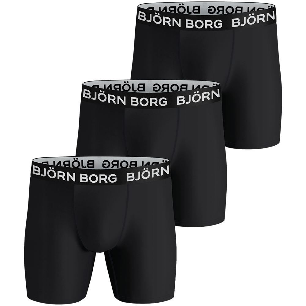 Björn Borg Performance Boxer 3P Kalsonger herr