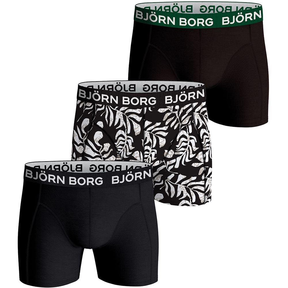 Björn Borg Cotton Stretch Boxer 3P Miesten alushousut