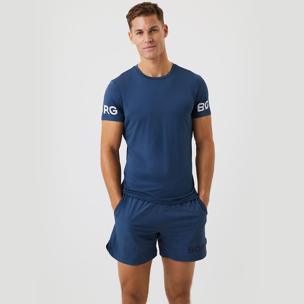 Björn Borg Borg T-Shirt Miesten padel ja tennis T-paita