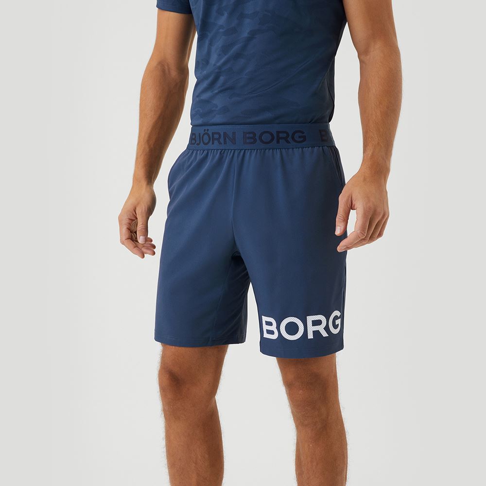 Björn Borg Borg Shorts Miesten padel ja tennis shortsit