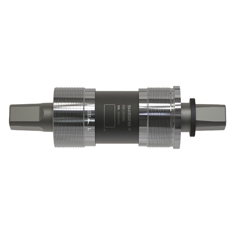 Produktfoto för Shimano Innenlager BB-UN300 4-kant BSA, Vevlager, Grå