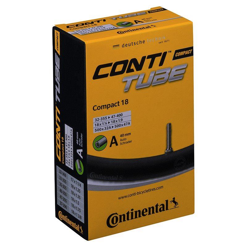 Continental Cykelslang Compact Tube 32/47-355/400 Biube 32/47-355/400 Bilventil 40 mm