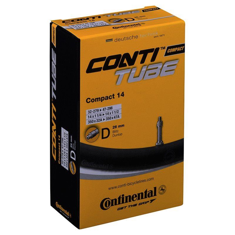 Continental Cykelslang Compact Tube 32/47-279/298 Cyube 32/47-279/298 Cykelventil 26 mm