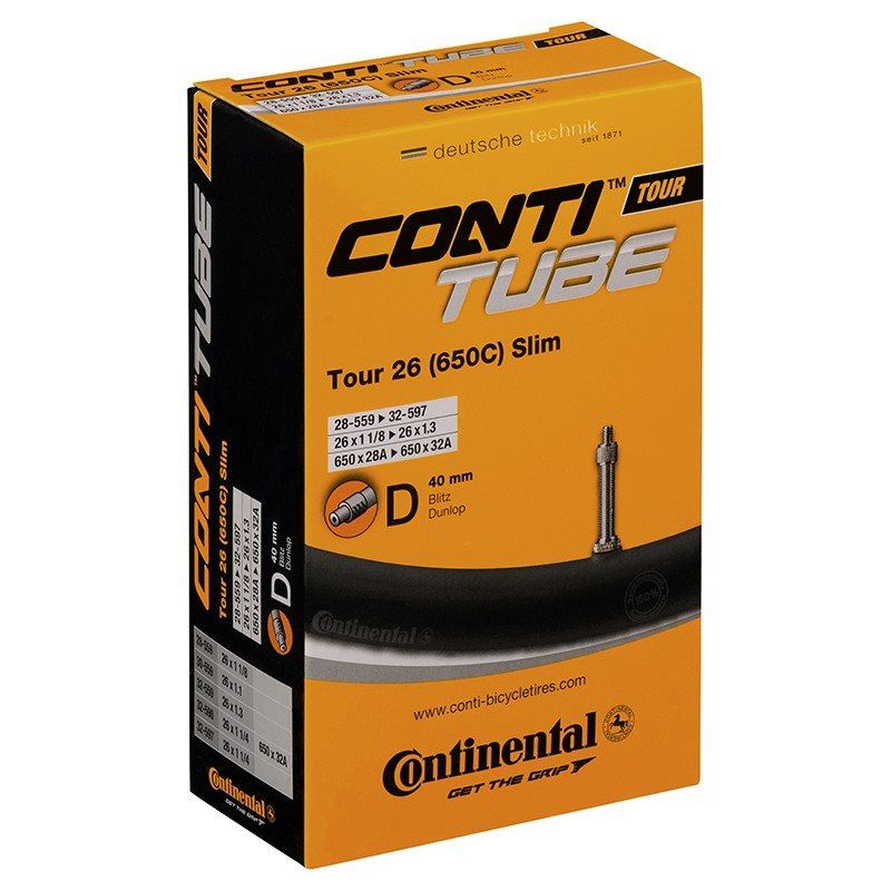 Continental Cykelslang Tour Tube Slim 28/32-559/597C Slim 28/32-559/597Cykelventil 40 mm